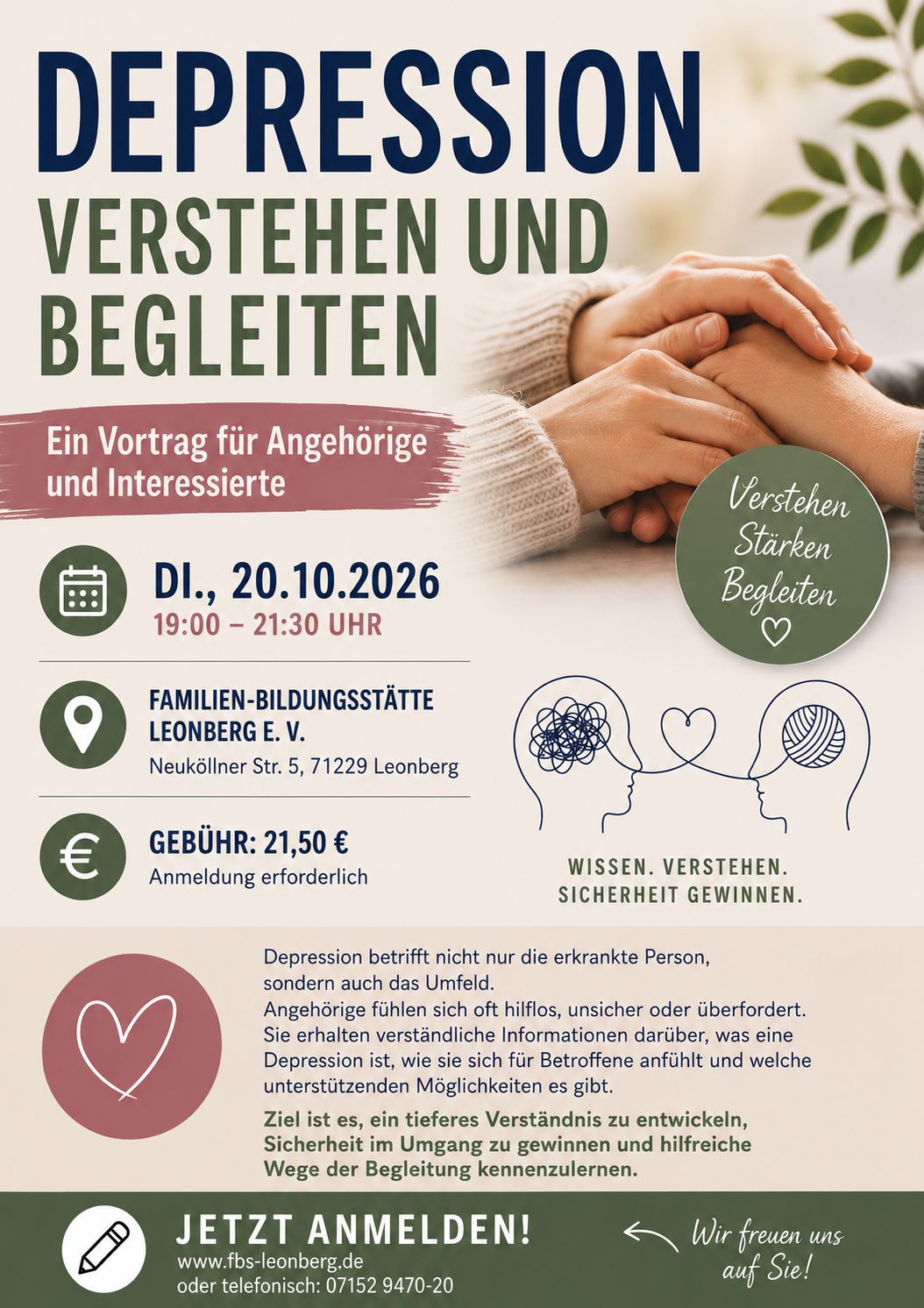 Depression verstehen und begleiten